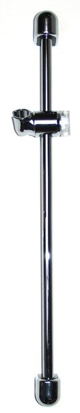 Wall rod with shower holder, chromed