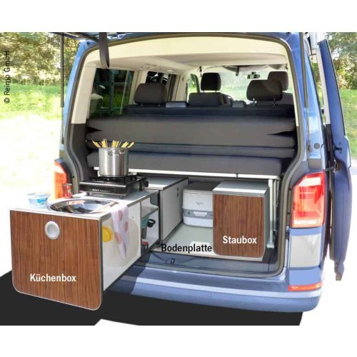 Floor plate VWT5 Active kR+LR decor Granito approx. 1080x770mm