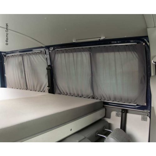 Curtain Set Grey, Mercedes Vito 2015 m. and newer. interior cladding