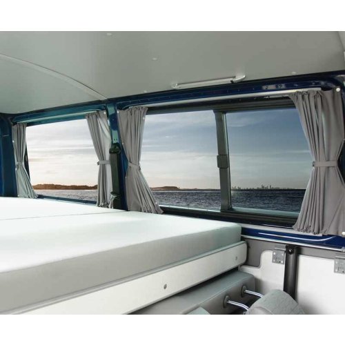 curtain set grey Mercedes Vito from 2015 with interior trim