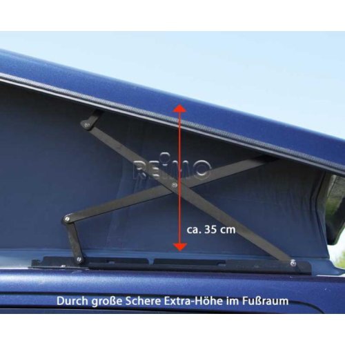 VW T5 pop top roof, VW T6 pop top roof Easy-Fit with belt lock