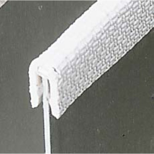 Edge protection profile - clamping range small - light gray - 10 m