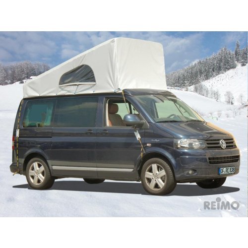 VW T6, VW T5 weather protection cover for pop top roof superflat, SWB, front up