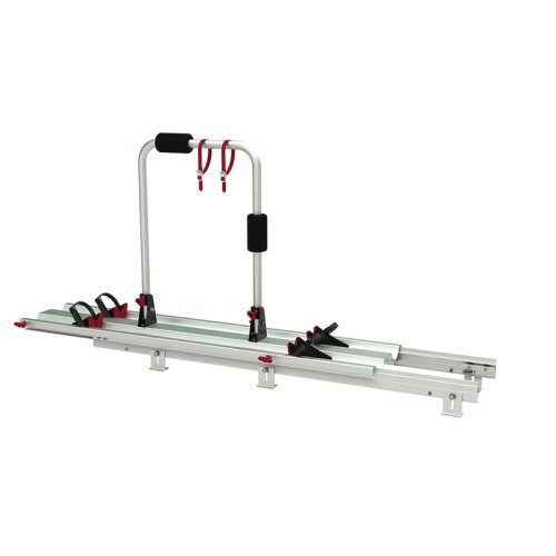 Bicycle rack for the rear garage