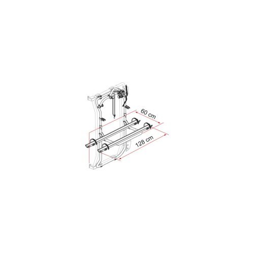 Carry Bike Series Frame - Bike Carrier Deep Black