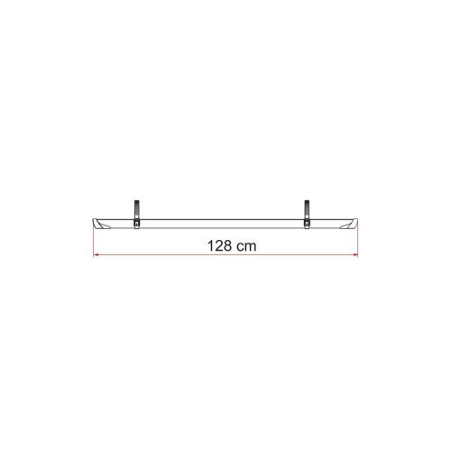 Bicycle rail Rail Plus - Silver