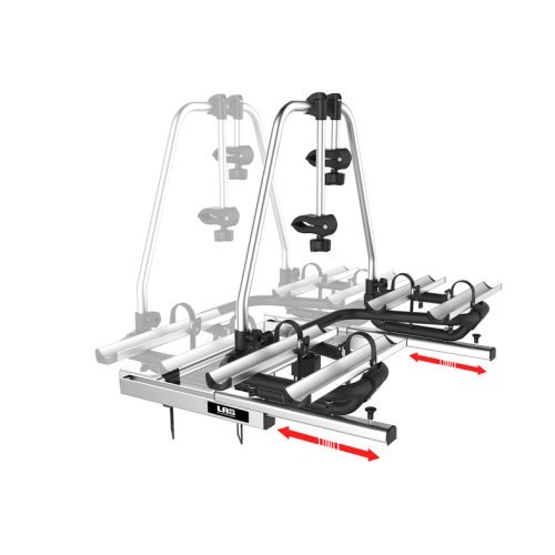 LAS BC260 bike carrier for caravan drawbar, 2 bikes