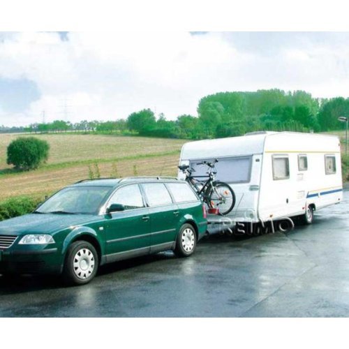 Drawbar adapter for bike rack