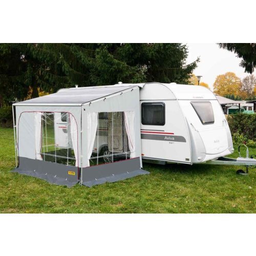 Curtain for front wall Fiamma Caravanstore 360 white - for 47564
