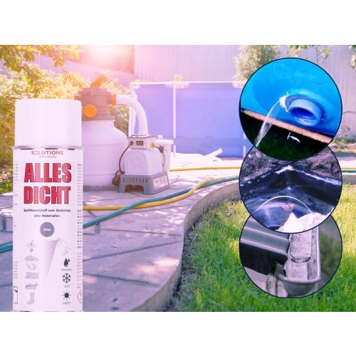 Solutions Alles Dicht spray plastic - White