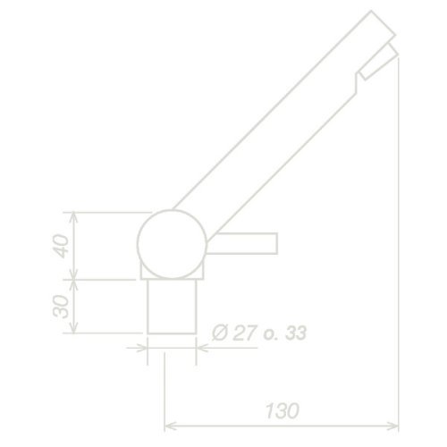 Single lever mixer TREND A - Swivel spout