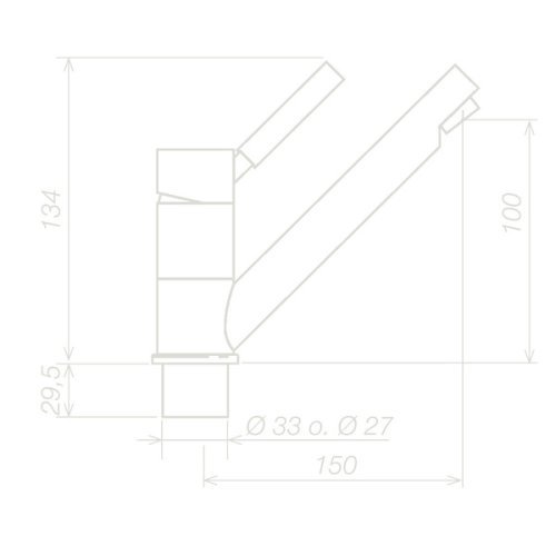 Bathroom faucet TREND E - UNIQUICK connection