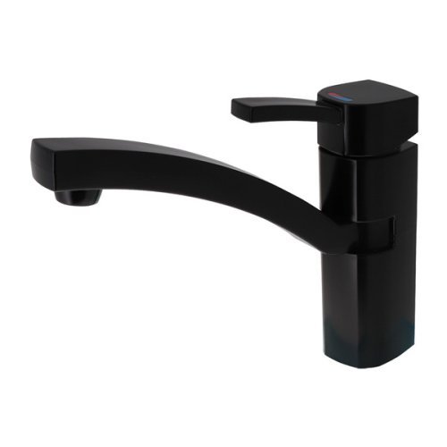 Automatic single lever mixer CAPRI - Matt black
