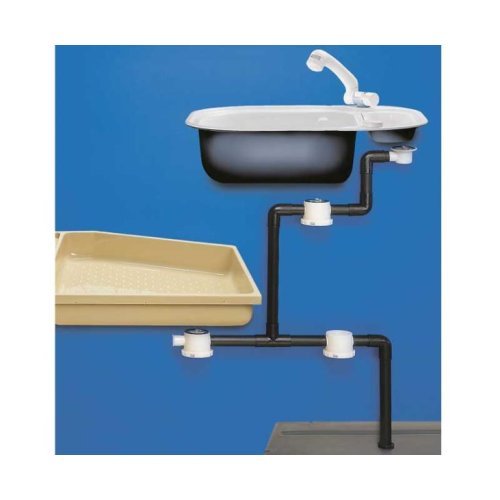 Drain for siphon sewage system, 33mm
