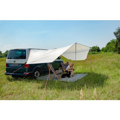 Sun Shade Mauritius L, 4,8x3m 2 erection-poles