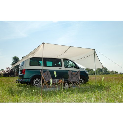 Sun Shade Mauritius L, 4,8x3m 2 erection-poles