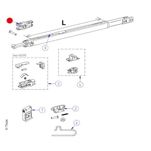 Support Arm V2  1,9m